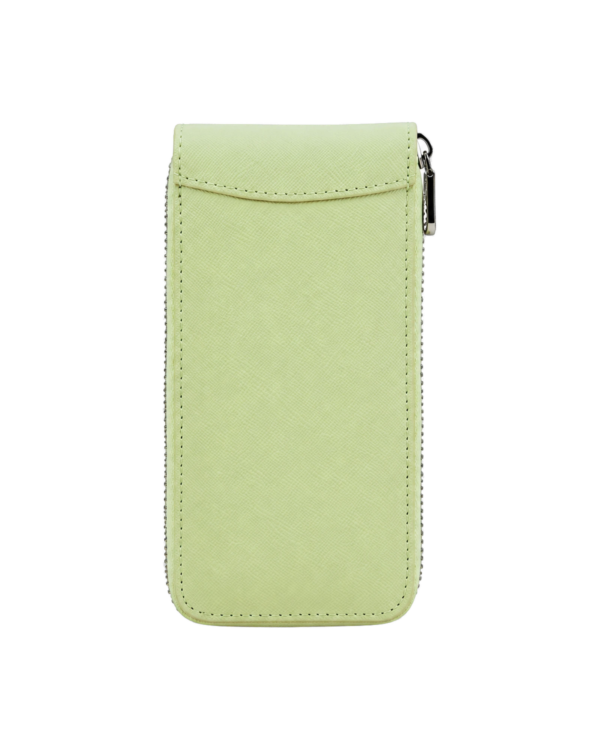 Light Green Watch Travel Case – Zipper Watch Storage Pouch